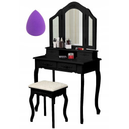 Černý toaletní kosmetický...