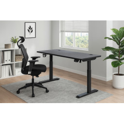 Černý výškově nastavitelný...