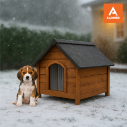 Zateplené boudy pro psa s...