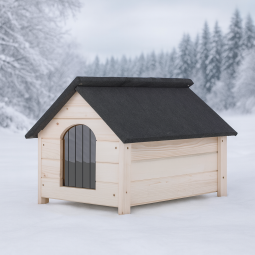 Zateplená dřevěná bouda pro...