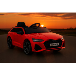 Luxusní červené elektrické...