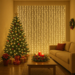 Světelný záves 300LED, 3x3,...