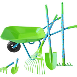 Dětská sada nářadí v zelené...