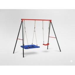 Dvojitá zahradní houpačka...