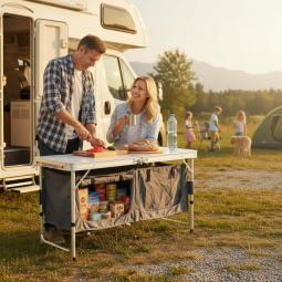 Skládací kempinková skříňka...