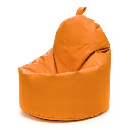 Oranžové sedací pytle