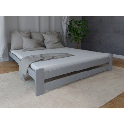 Dřevěná postel v různých...