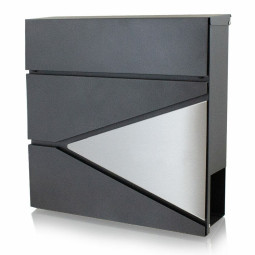 Poštovní schránka v šedé barvě