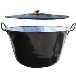 Smaltovaný kotel s objemem...