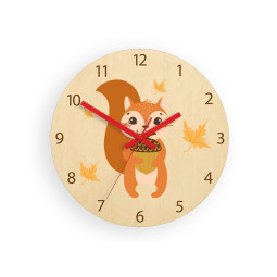 Nástěnné dětské hodiny s...