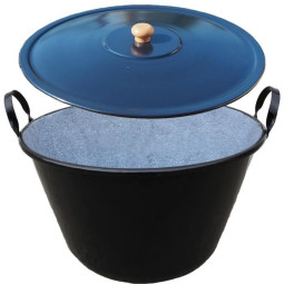 Smaltovaný kotel 80 l s...