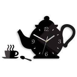 Tiché nástenné hodiny ve...