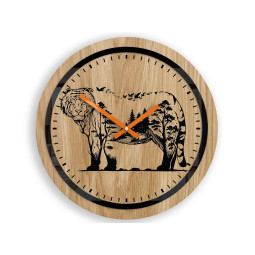 Nástěnné hodiny Tiger 33 cm