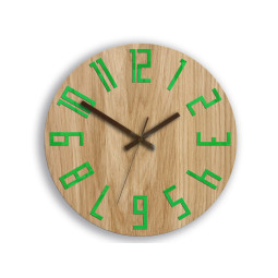 Nástěnné hodiny Slim Wood...