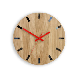 Moderní dubové hodiny...