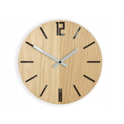 Moderní dubové hodiny CARLO...