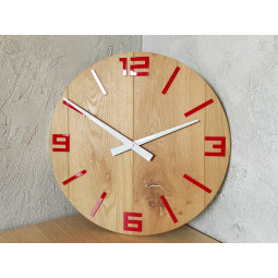 Nástěnné hodiny Rustic Dub...