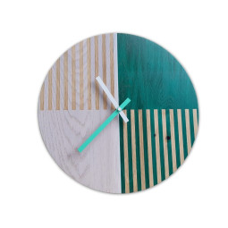 Dubové nástěnné hodiny,...