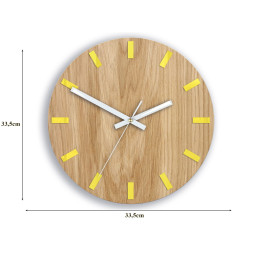 Jednoduché nástěnné žluté...