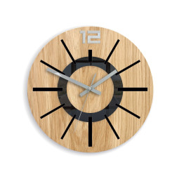 Nástěnné dřevěné hodiny...