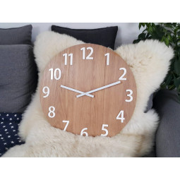 Nástěnné dřevěné hodiny...