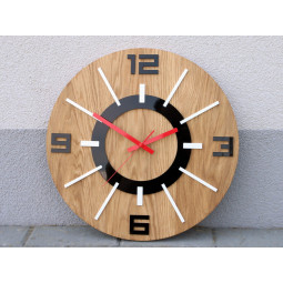 Nástěnné dřevěné hodiny...