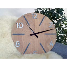 Nástěnné dřevěné hodiny...