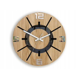 Masivní 3D nástěnné černé...