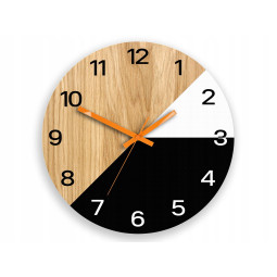 Dřevěné nástěnné hodiny...