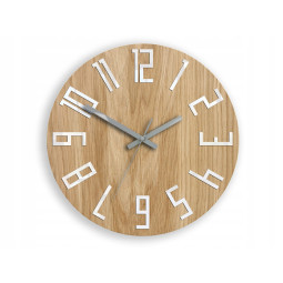 Dřevěné nástěnné hodiny...