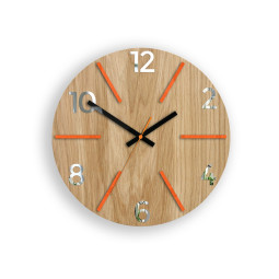 Nadčasové dřevěné hodiny...