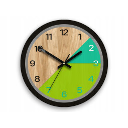 Dřevěné nástěnné hodiny...