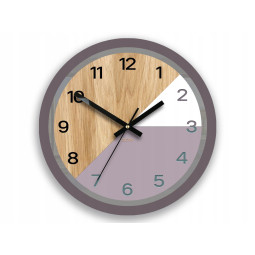 Dřevěné nástěnné hodiny...