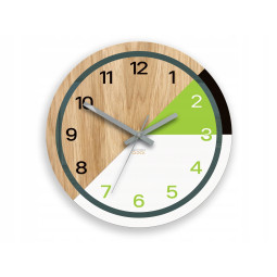 Tiché nástěnné hodiny Lagos...