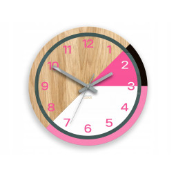 Tiché nástěnné hodiny Lagos...