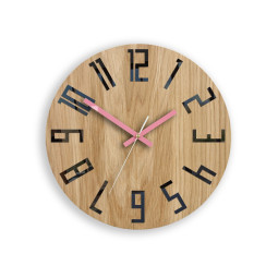 Dubové nástenné hodiny...