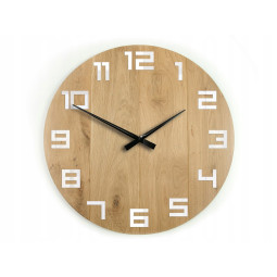 DŘEVĚNÉ rustikální hodiny...