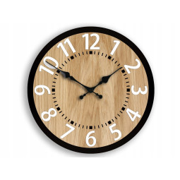 Dřevěné nástěnné hodiny...