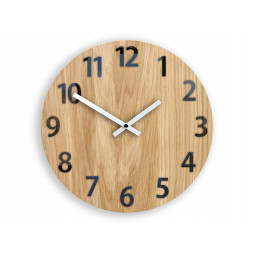 Dřevěné nástěnné hodiny...