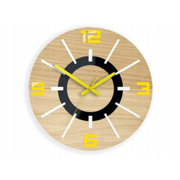 DUBOVÉ NÁSTENNÉ HODINY...