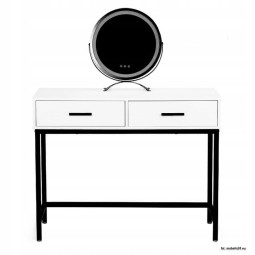 LED Toaletní stůl v černé...