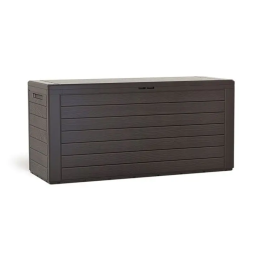 Zahradní úložný box v hnědé...