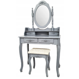 Toaletní stolky v šedé...