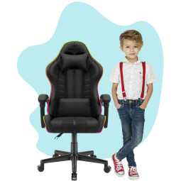 Dětská herní židle s LED...