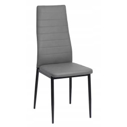 Levná kuchyňská židle šedé...