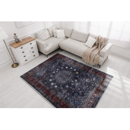 Originální modrý koberec MIRO