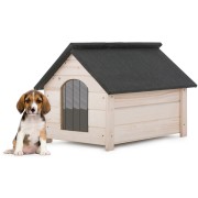 Dřevěné boudy pro psy