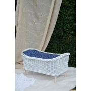 Proutěné postýlky pro panenky